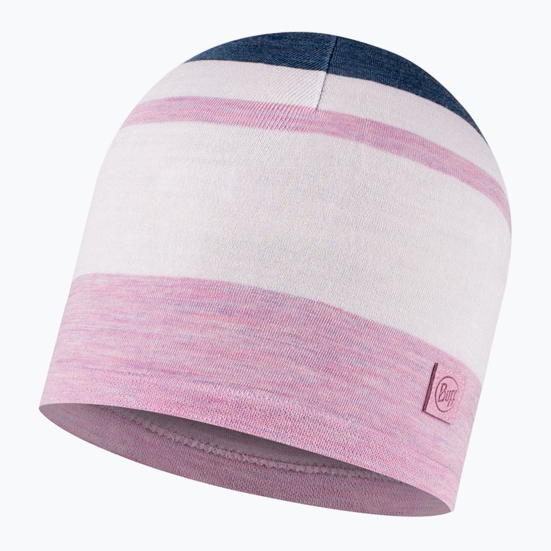 Berretto invernale BUFF Merino Move pansy 4