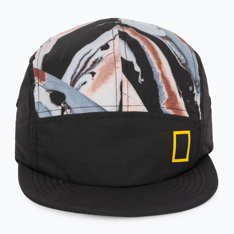 Cappellino con visiera BUFF 5 Panel Explore reige black 2