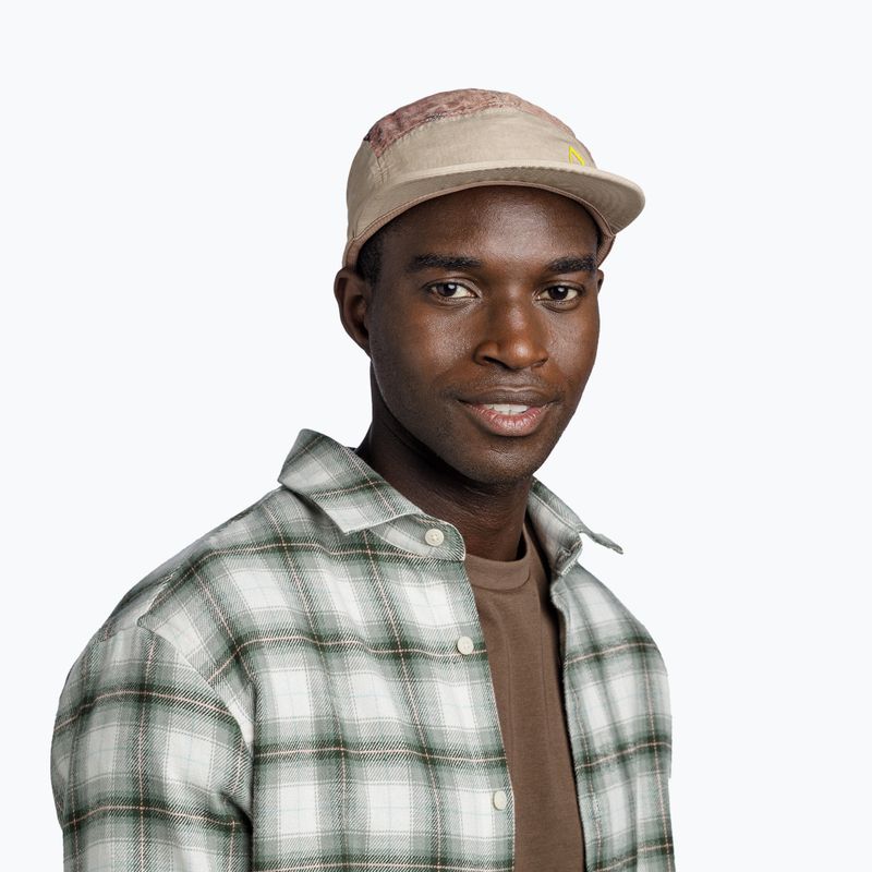 Cappellino con visiera BUFF 5 Explore geos grindle panel 3