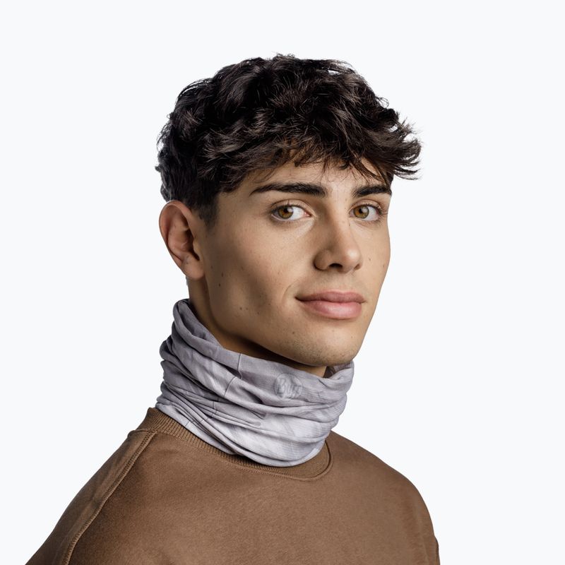 Imbragatura multifunzionale BUFF Coolnet UV Jaru grigio chiaro 3