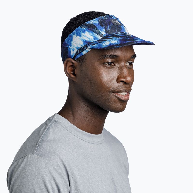 Visiera da corsa BUFF Pack Speed gold blue 4