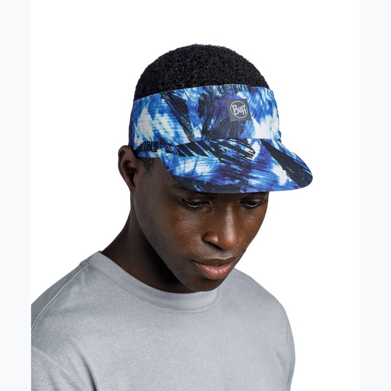 Visiera da corsa BUFF Pack Speed gold blue 5