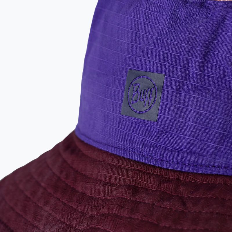 BUFF Sun Bucket Cappello da escursionismo Gancio viola 3