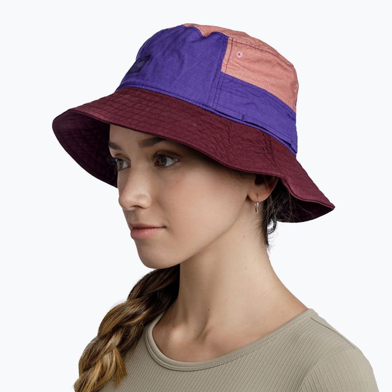 BUFF Sun Bucket Cappello da escursionismo Gancio viola 5