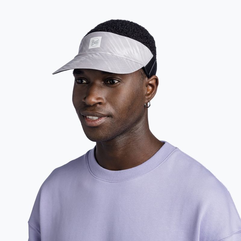 BUFF Go Visor Jaru Visiera da running grigio chiaro 7