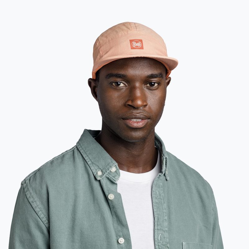 Cappellino con visiera BUFF 5 Panel Explore slen orange 3