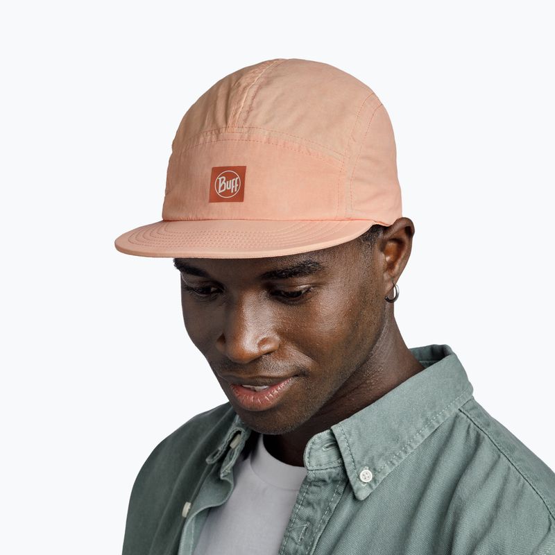 Cappellino con visiera BUFF 5 Panel Explore slen orange 5