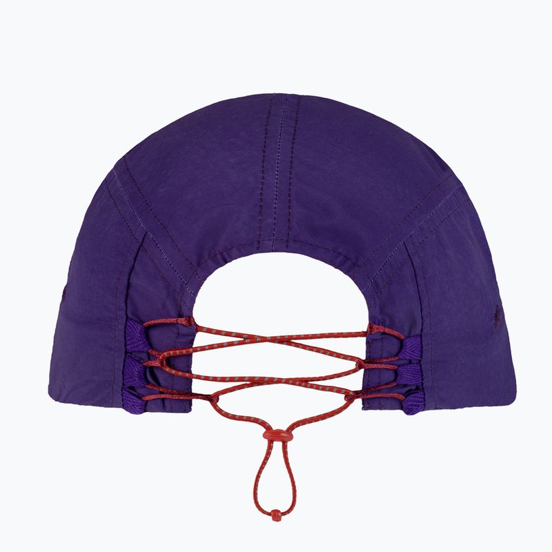Cappellino con visiera BUFF 5 Panel Explore slen violet 2