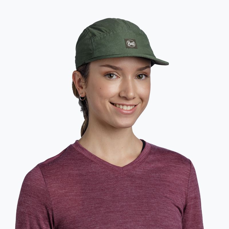 Cappellino con visiera BUFF 5 Explore Panel slen military 3