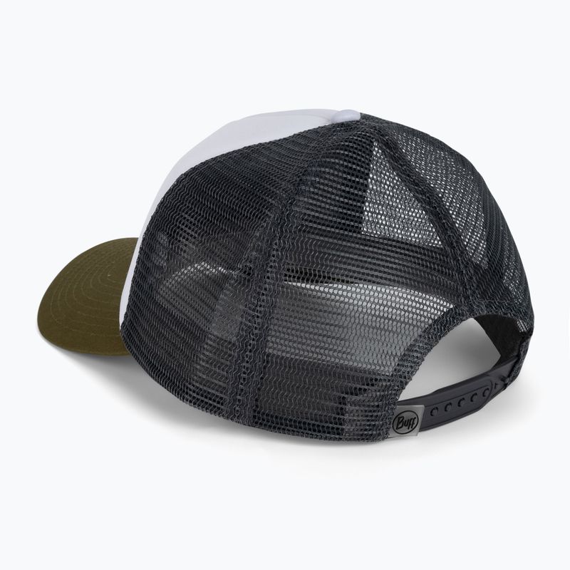 BUFF Cappello trucker Darryl bianco 3