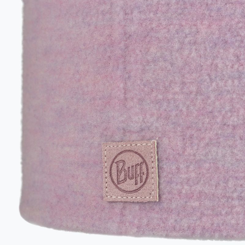 BUFF Fascia in pile Merino sabbia lilla 2