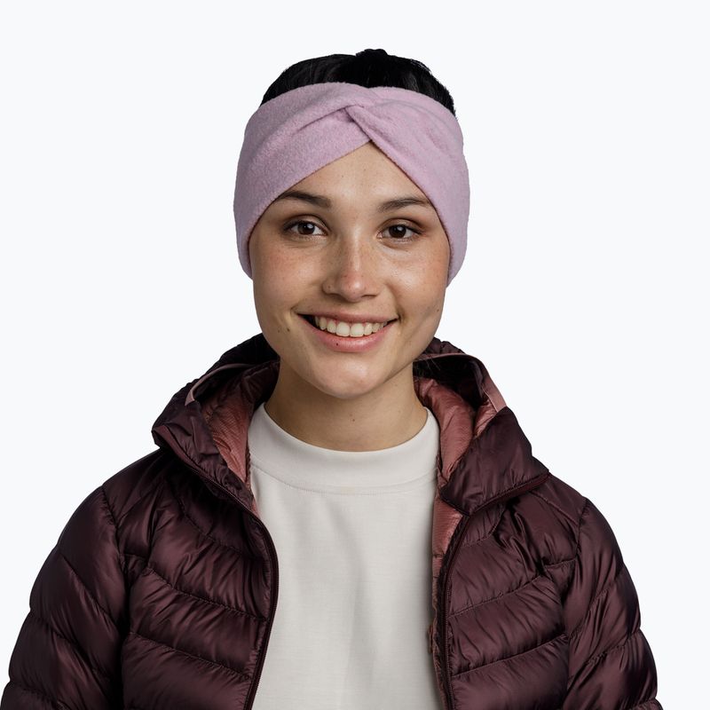 BUFF Fascia in pile Merino sabbia lilla 3