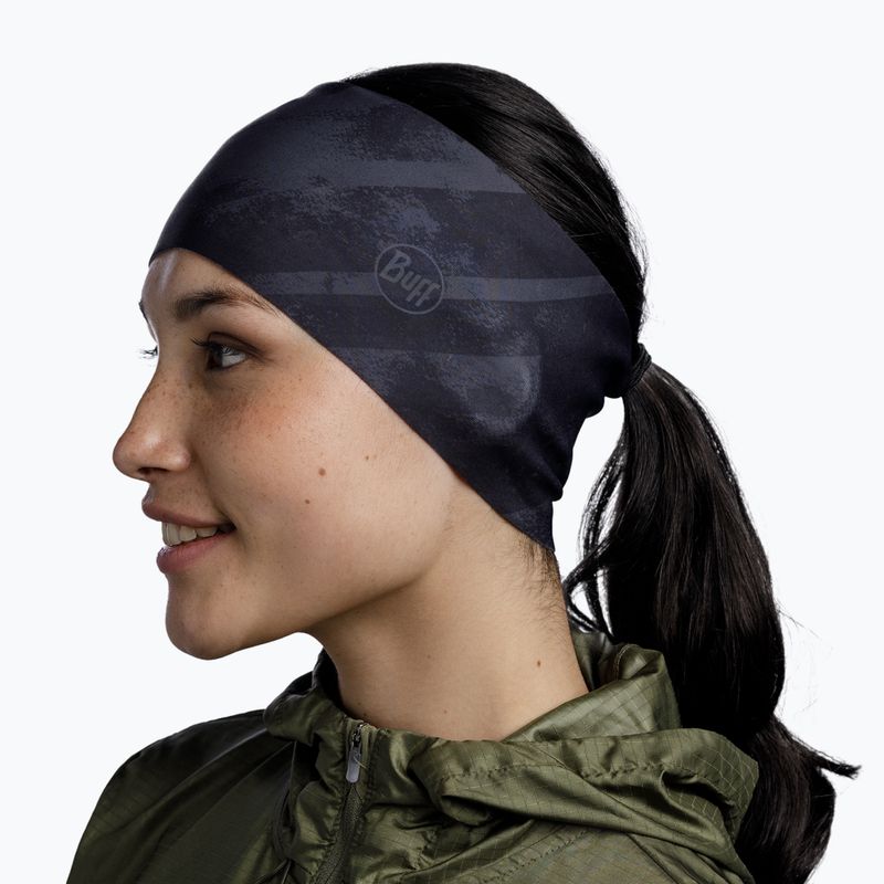 BUFF Tech Fleece fascia per capelli grigio rabey 3