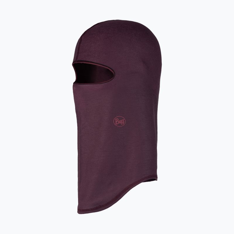 BUFF Mantello passamontagna Ecostretch solido color dalia