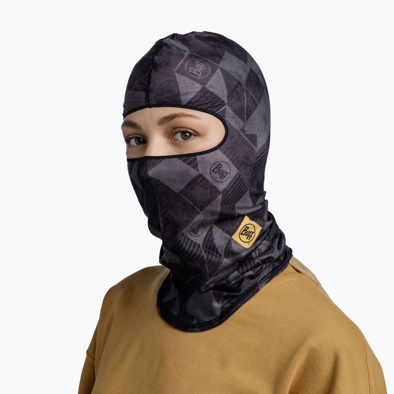 BUFF Passamontagna Ecostretch micor graphite 2