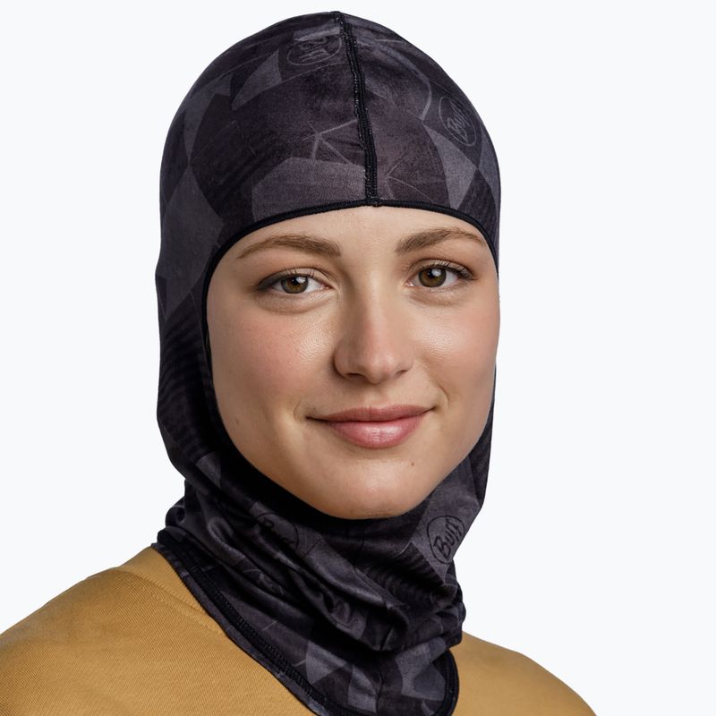 BUFF Passamontagna Ecostretch micor graphite 3