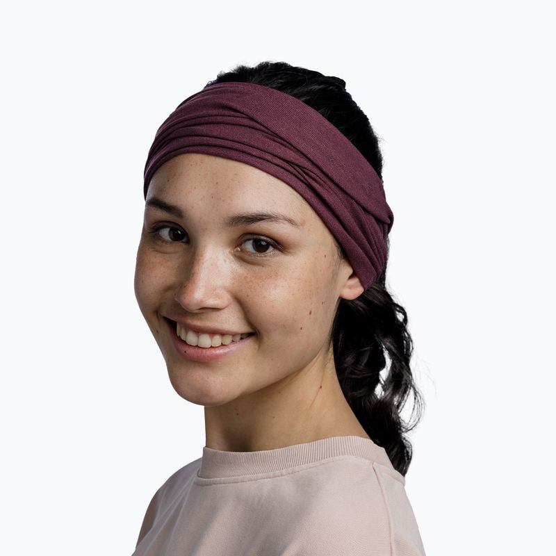 Bandana multifunzionale BUFF Original Ecostretch solid dahlia 4