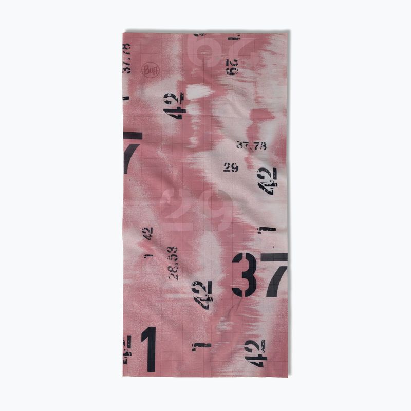 Fascia multifunzione BUFF Original Ecostretch black pale pink 2