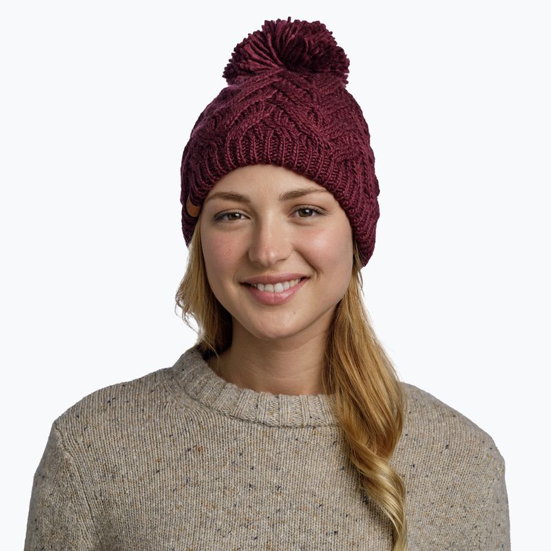 BUFF Berretto invernale in maglia e pile Caryn dahlia 3