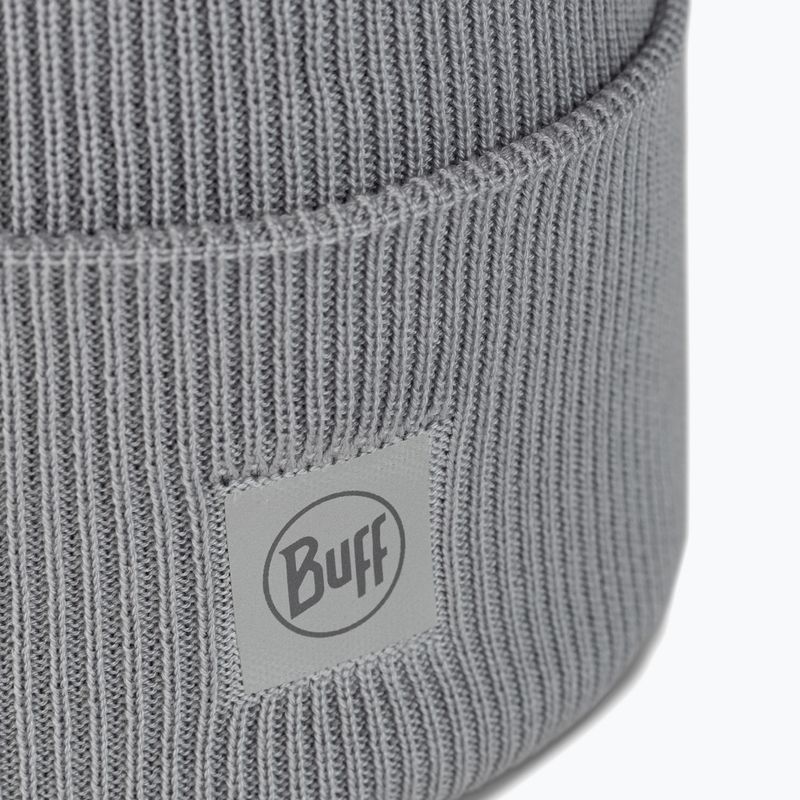 Berretto invernale BUFF Crossknit light grey 2