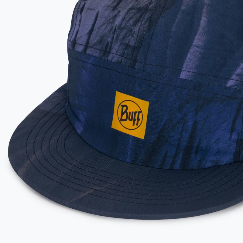 Cappellino con visiera BUFF 5 Panel Go arius blue 3