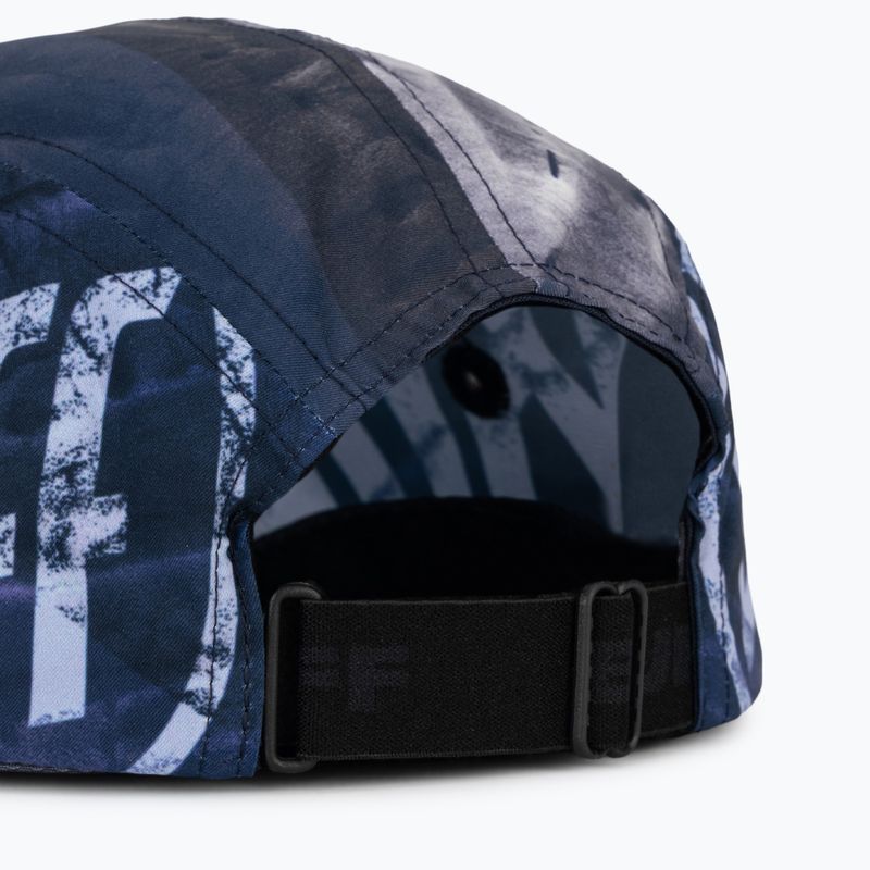 Cappellino con visiera BUFF 5 Panel Go arius blue 4