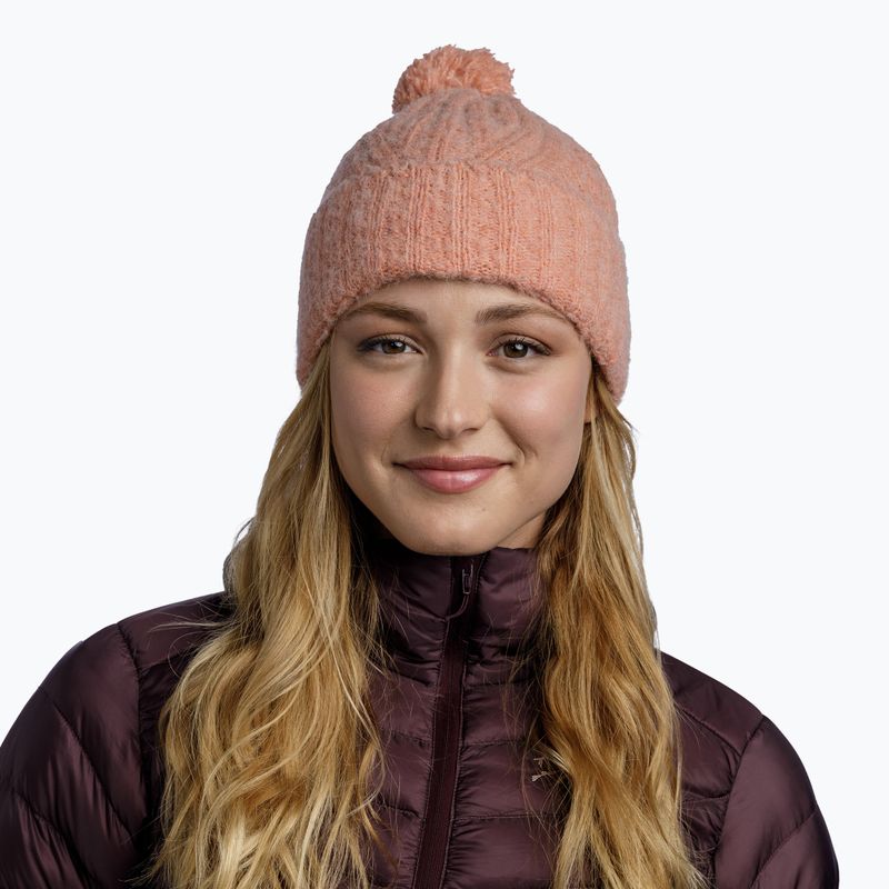 Cappello invernale BUFF Knitted Nerla crimson 3