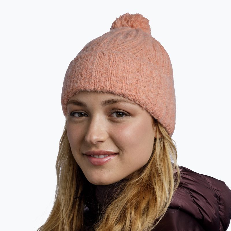 Cappello invernale BUFF Knitted Nerla crimson 4