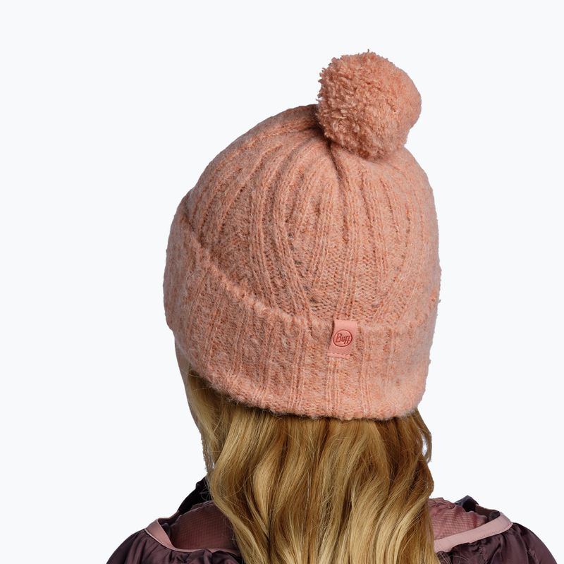 Cappello invernale BUFF Knitted Nerla crimson 5