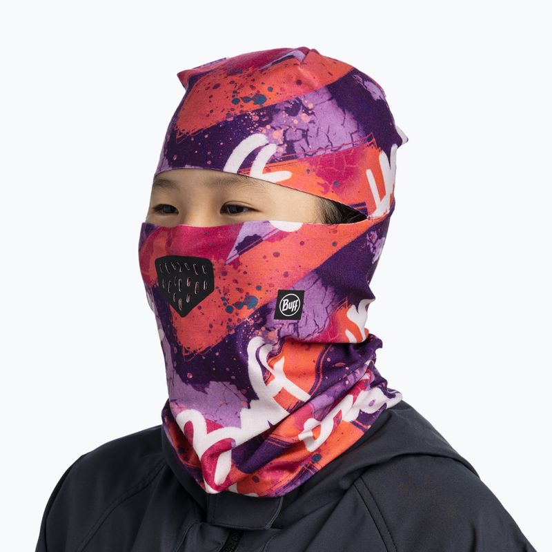 Passamontagna per bambini BUFF Thermonet tims multicolor 2