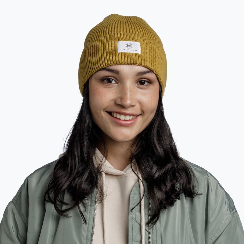 Berretto invernale BUFF Knitted Drisk citronella 3