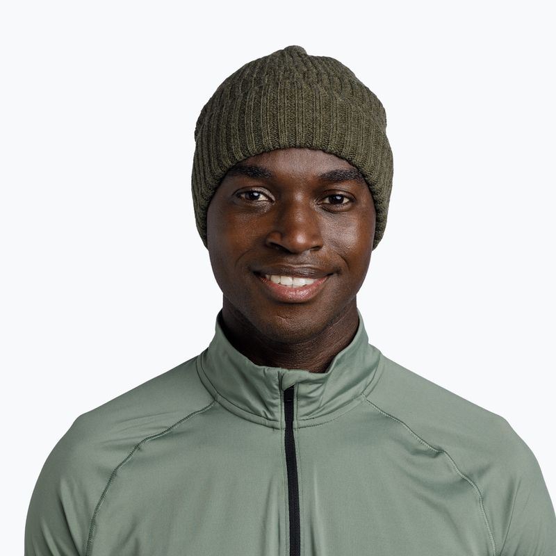 Berretto invernale BUFF Knitted & Fleece Renso silver sage 6