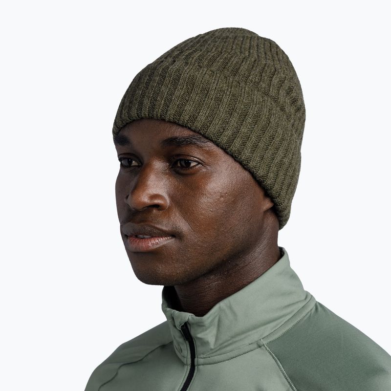 Berretto invernale BUFF Knitted & Fleece Renso silver sage 7