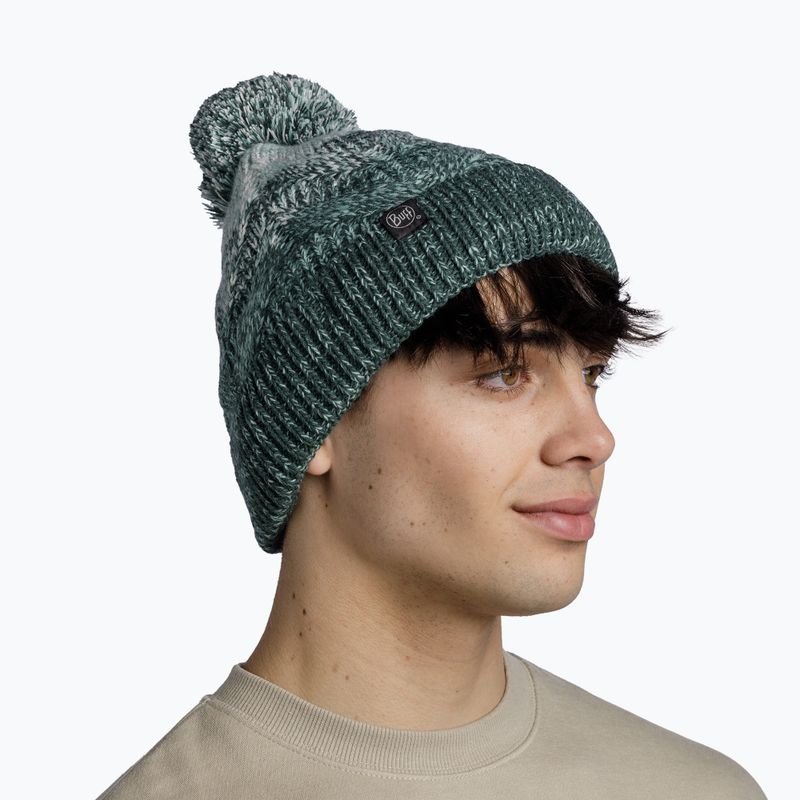 Berretto invernale BUFF Knitted & Fleece Masha Silver Sage 4