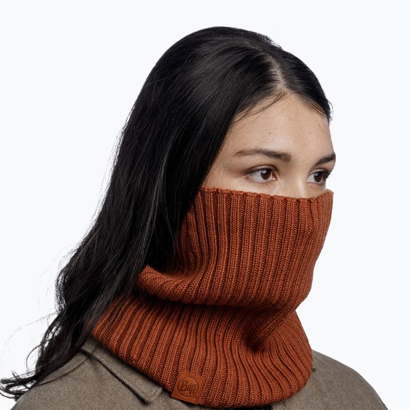 BUFF Snood alla cannella Norval lavorato a maglia 4