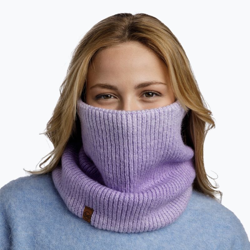 Scaldacollo BUFF Knitted & Fleece Marin lavender 4