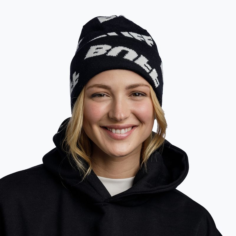 BUFF Berretto invernale in maglia Hido nero 3