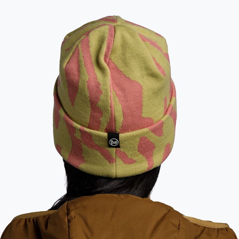 BUFF Cappello da trekking in maglia Kyre alla citronella 5