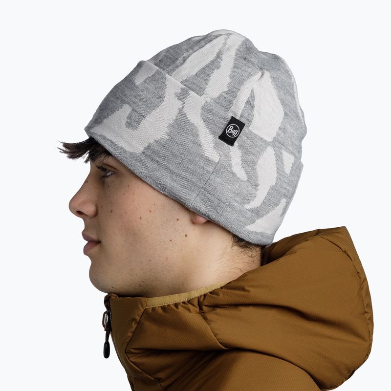 BUFF Cappello da trekking Kyre grigio lavorato a maglia 4