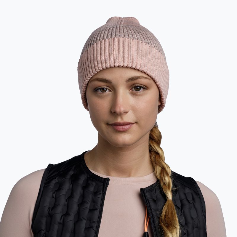 BUFF Berretto invernale Merino Active rosa pallido 3