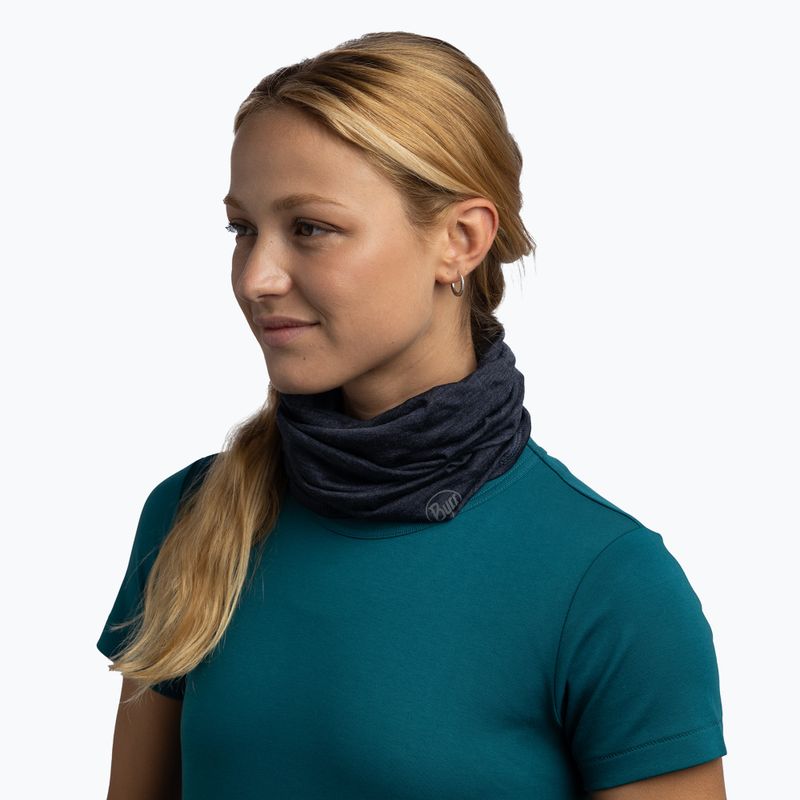 Fascia multifunzione BUFF Lightweight Merino Wool night blue 3