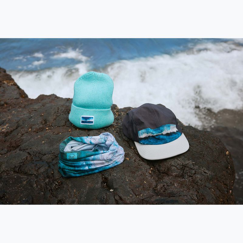 Cappellino con visiera BUFF 5 Panel Go parley navy 3