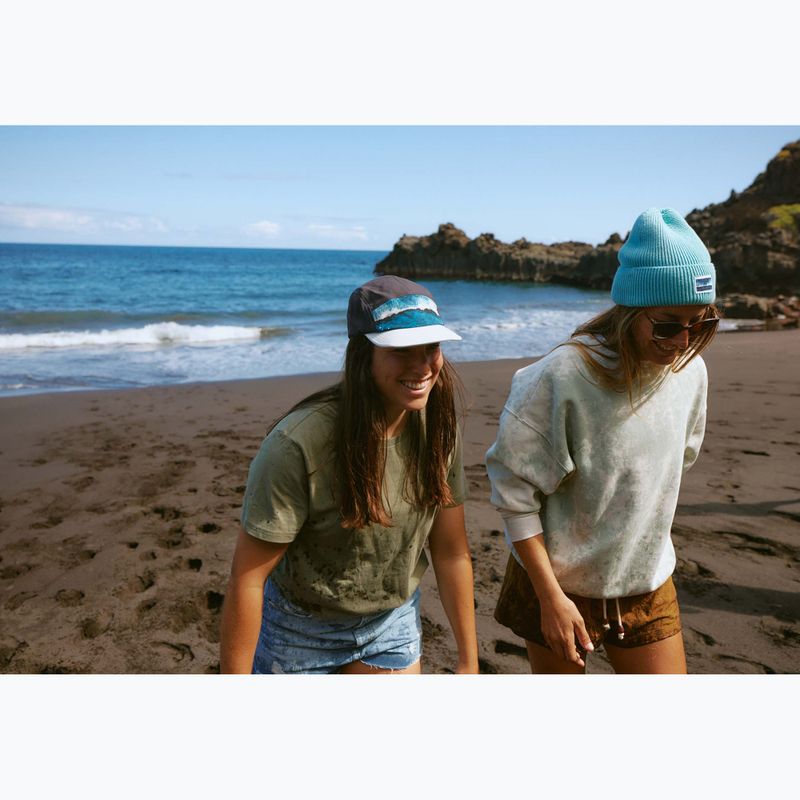 Cappellino con visiera BUFF 5 Panel Go parley navy 4