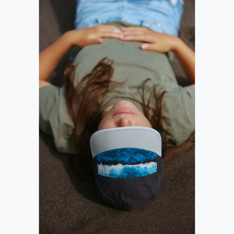 Cappellino con visiera BUFF 5 Panel Go parley navy 5