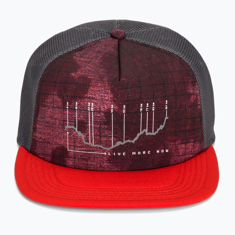 Cappellino con visiera BUFF Explore Trucker bonsy terracotta 2