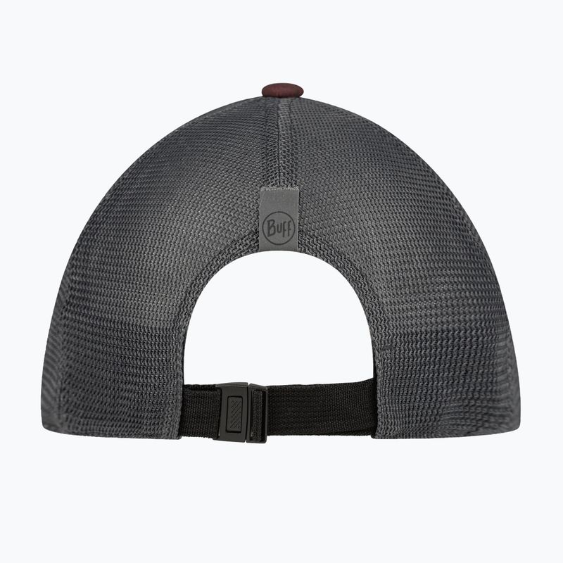 Cappellino con visiera BUFF Explore Trucker bonsy terracotta 2