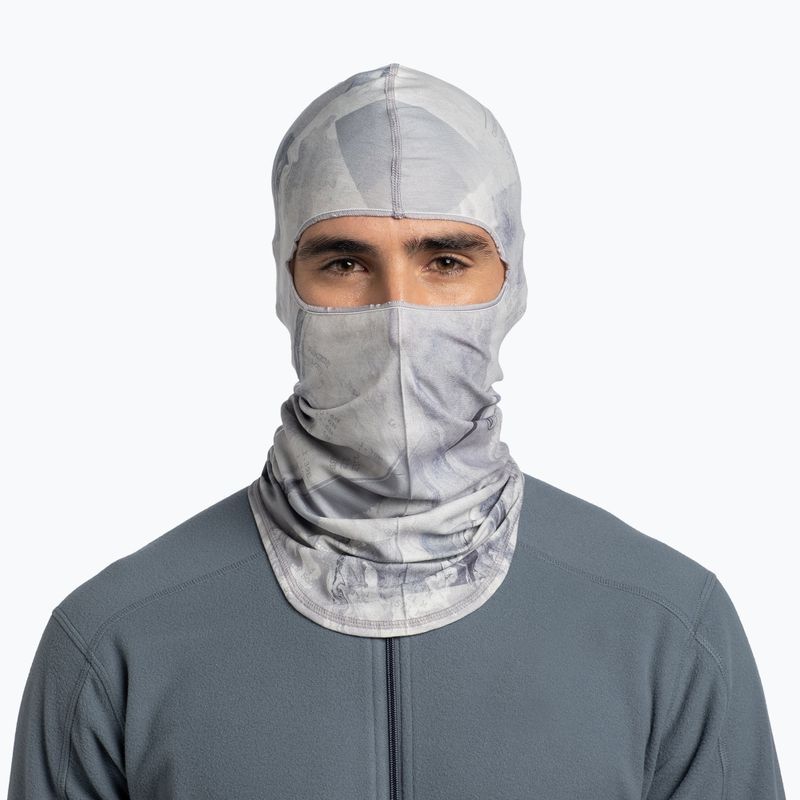 Passamontagna BUFF EcoStretch solid snout ash 2
