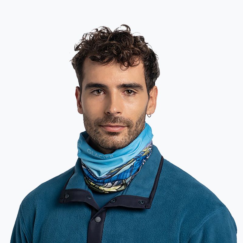 Imbragatura multifunzionale BUFF Coolnet UV Parchi nazionali ghiacciaio 3