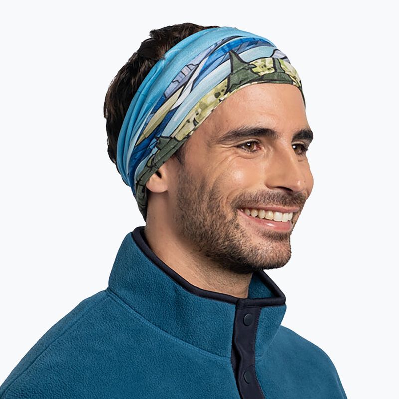Imbragatura multifunzionale BUFF Coolnet UV Parchi nazionali ghiacciaio 4