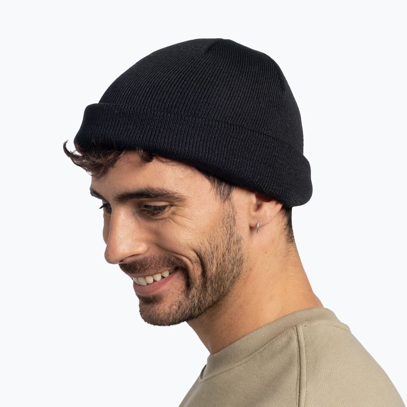 Cappello invernale BUFF Knitted Lilon fisherman nero 3
